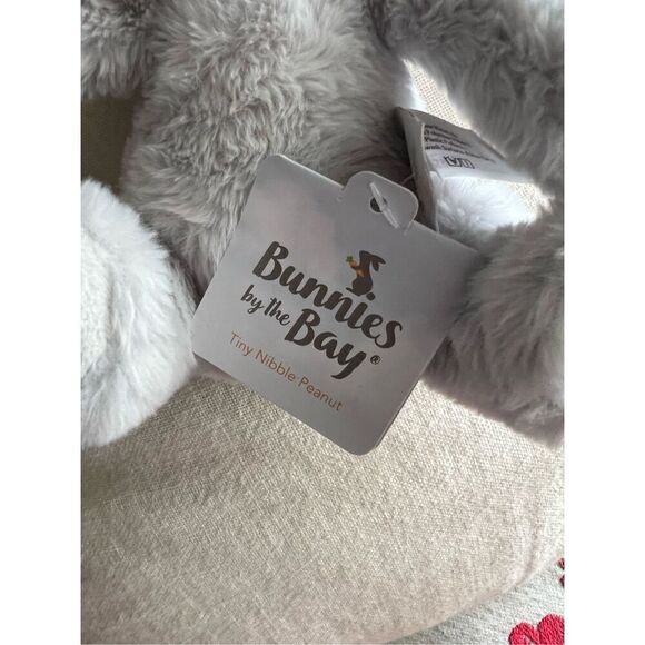 NWT Retired Bunnies by the Bay Tiny Nibble Peanut Elephant Baby Plush Gift - Picture 5 of 9